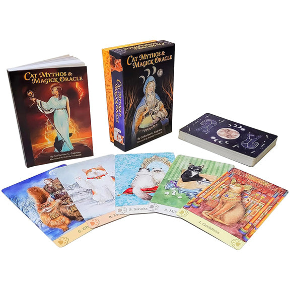 Cat Mythos & Magick Oracle - Kaleriia Tverdoklib