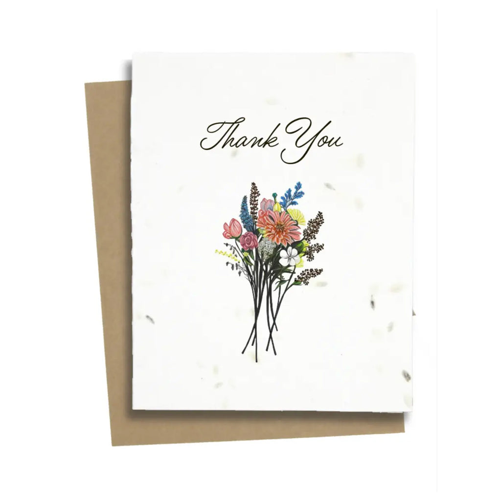 Plantable Greeting Card: Thank You