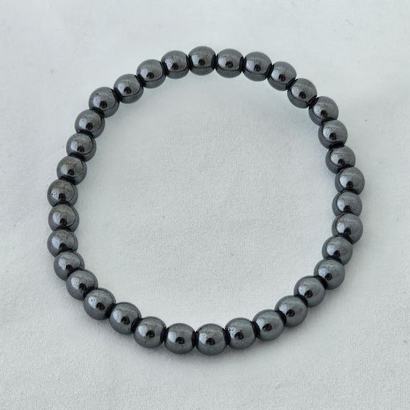 Bracelet 6mm hematite