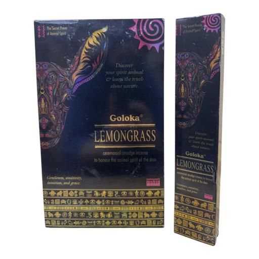 Goloka Animal Spirit Lemongrass 8 sticks