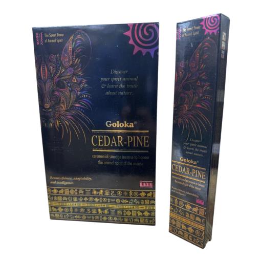 Goloka Animal Spirit Cedar Pine 8 sticks