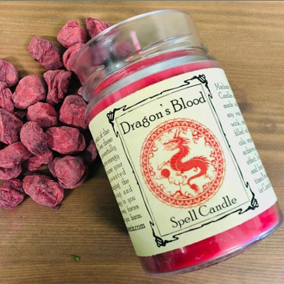 Purification Spell Blessing Candle: Dragons Blood