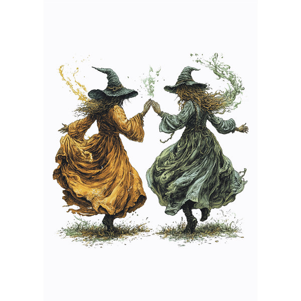 Greeting Card Witchy Sister
