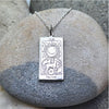 Necklace Tarot Sun Sterling Silver (carded)