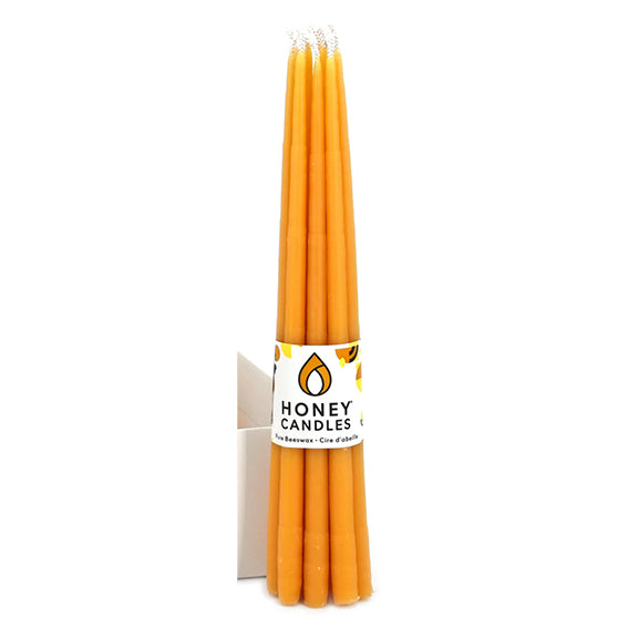Beeswax Candles Thin Taper 10 pack