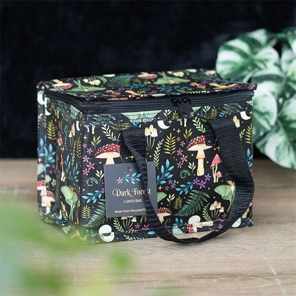Lunch Bag Dark Forest Print
