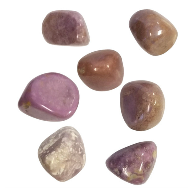 Phosphosiderite (Pink Orchid) Tumbled (1 stone)
