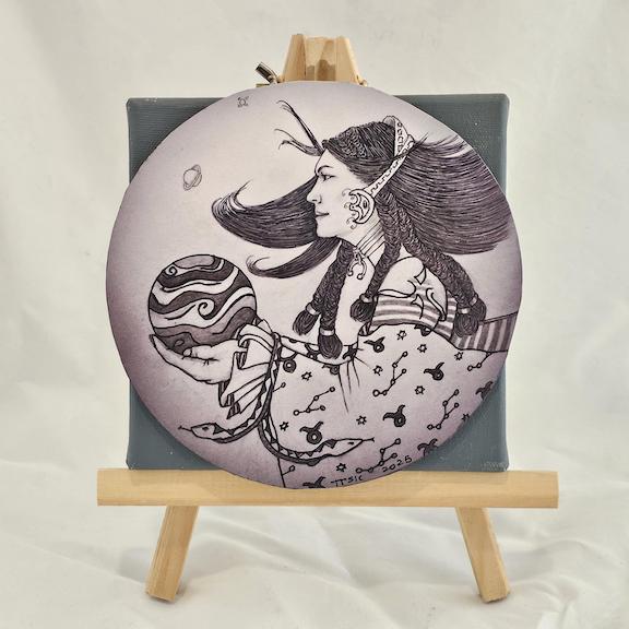 Channeled Portrait - Art Oracle by Carmina