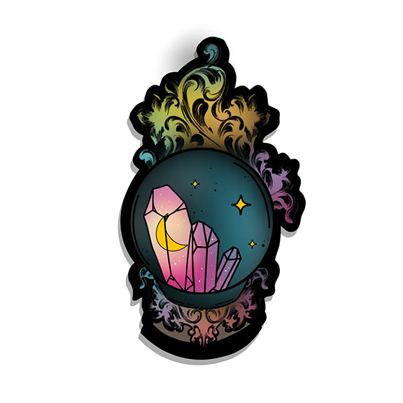Vinyl Sticker: Crystal Ball