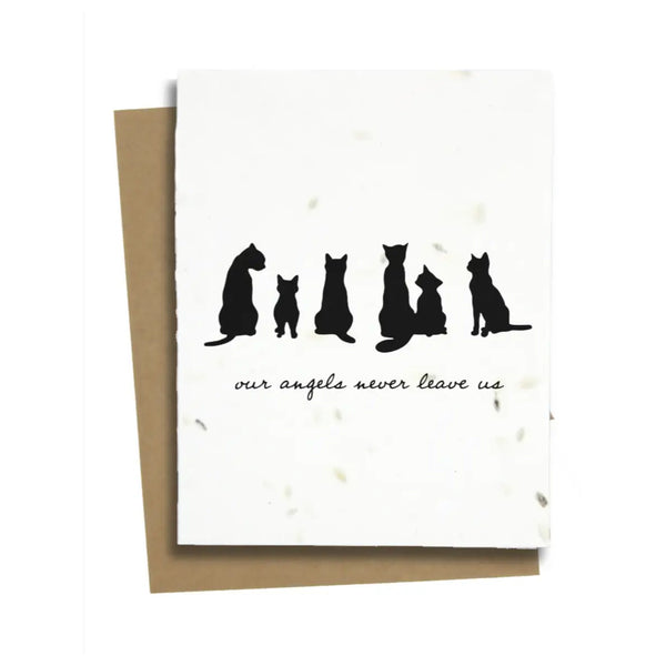 Plantable Greeting Card: Loss of Cat