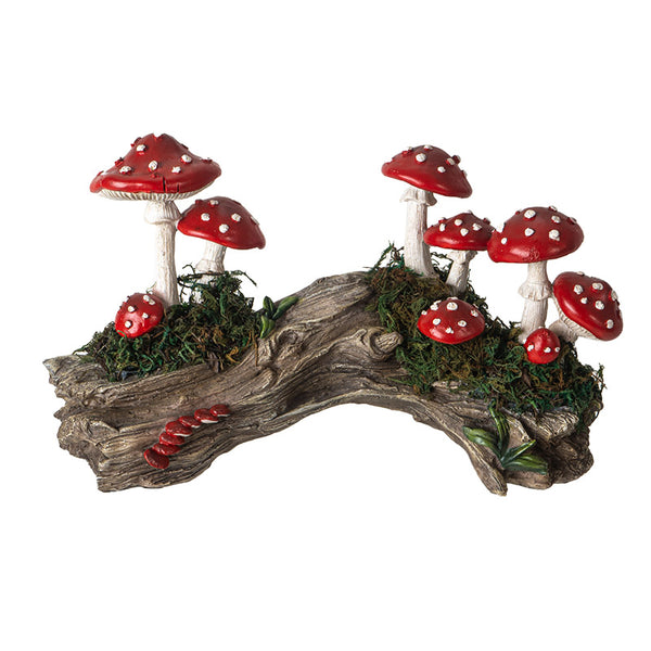 Mushrooms on Stump