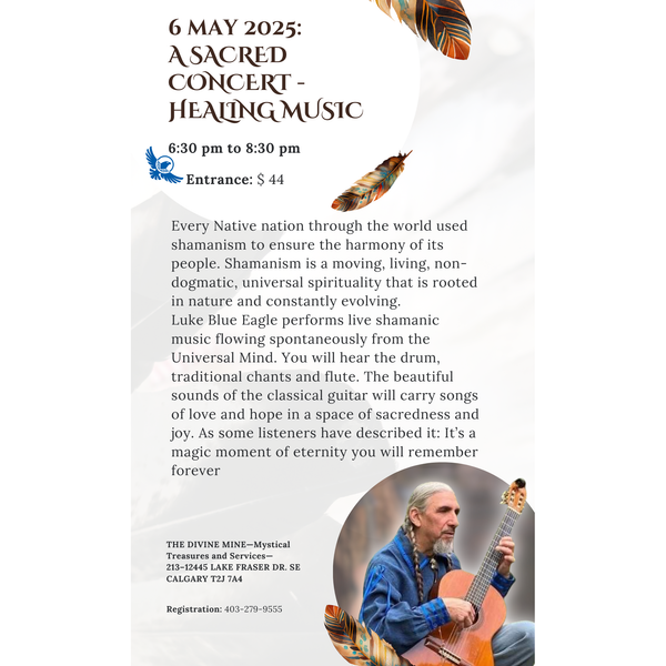 A SACRED CONCERT - An Evening With Luke Blue Eagle