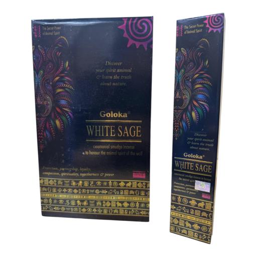 Goloka Animal Spirit White Sage 8 sticks