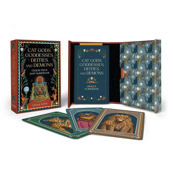 Cat Gods, Goddesses, Deities, and Demons Oracle Deck - Natalie Bovis (April 2025)