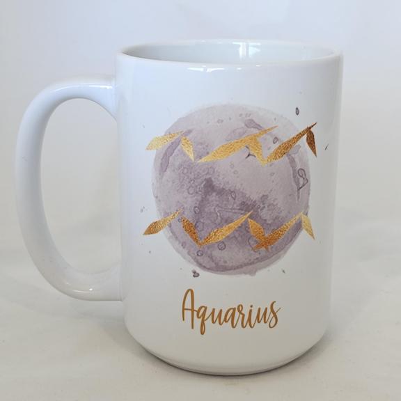 Zodiac Mug Aquarius