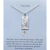 Necklace Tarot Star Sterling Silver (carded)