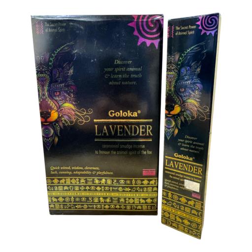 Goloka Animal Spirit Lavender 8 sticks