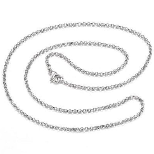 Chain Rolo Stainless Steel 60cm (23.62”)