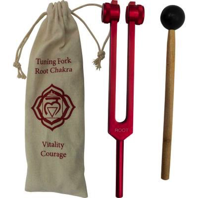 Tuning Fork - Red Tuned for the Root Chakra