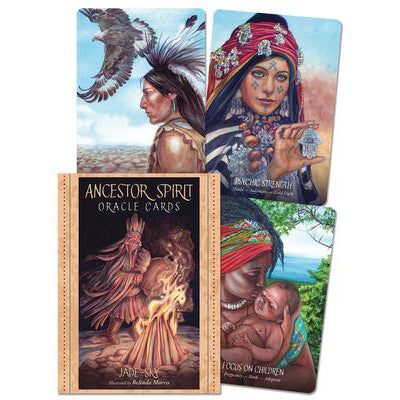Ancestor Spirit Oracle Cards - Jade Sky, & Belinda Marris