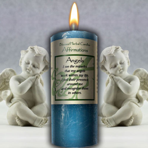 Candle Affirmation Angel