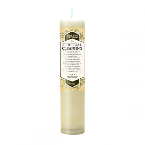 Candle Blessed Herbal Spiritual Cleansing