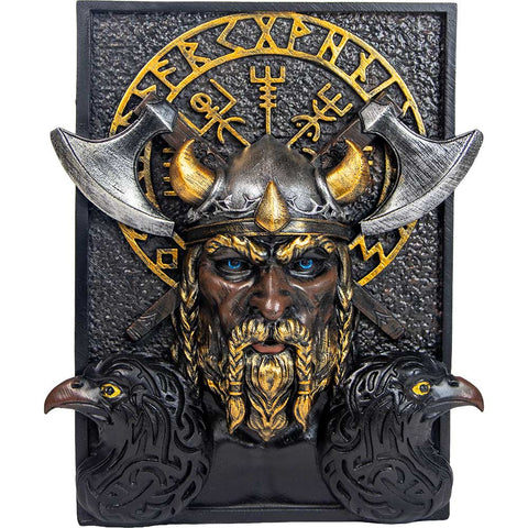 Bookshelf Decor - Viking & Vegvisir