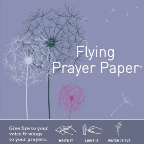 Flying Wish Paper - Dandelion Prayer