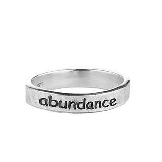 ring ‘abundance’ sterling