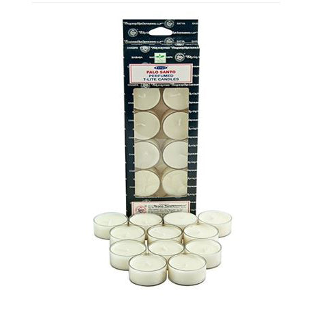 Satya Tealight Candles Palo Santo