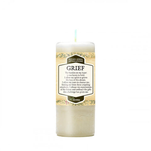 Candle Affirmation Grief