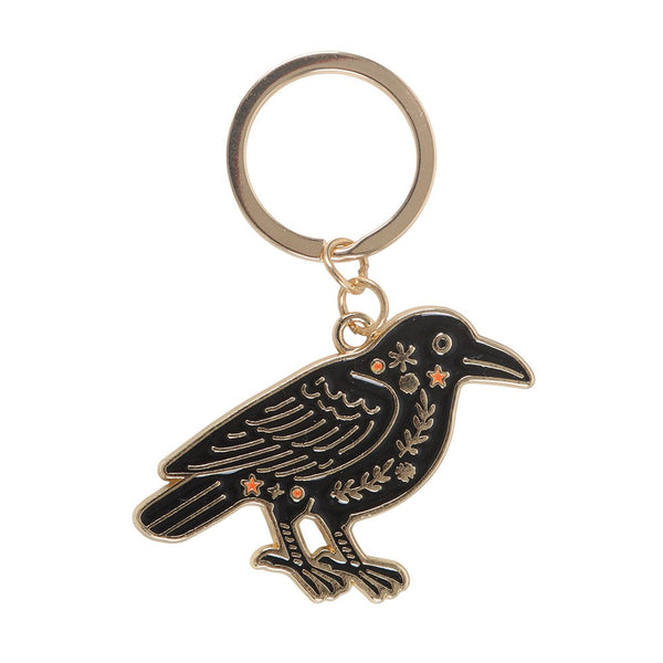 Frightful Folk - Raven Keyring