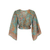 Recycled Sari Wrap Top
