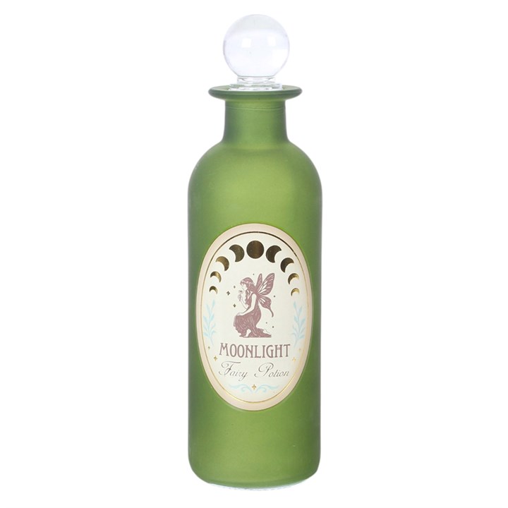 Stardust Fairy - Moonlight Fairy Decorative Glass Potion Bottle
