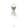 Stardust Fairy - Moonphase Moth Metal and Resin Windchime