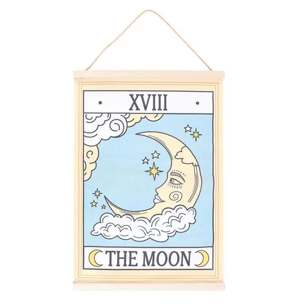 Tarot Card Wall Hanging The Moon
