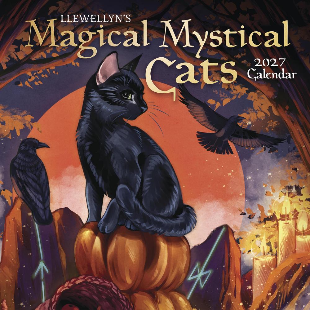 Llewellyn's 2027 Magical Mystical Cats Calendar