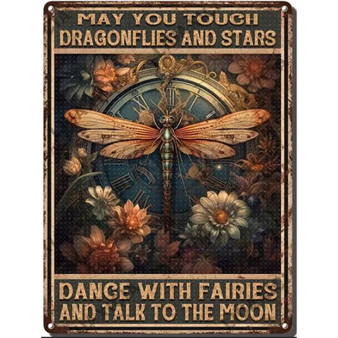 Metal Sign: Dance with Fairies