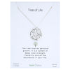 Necklace Carded Tree of Life sterling silver