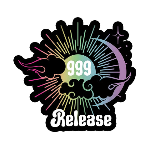 Vinyl Sticker: 999 Angel Number