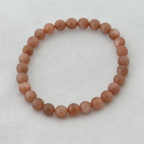 Bracelet 6mm sunstone