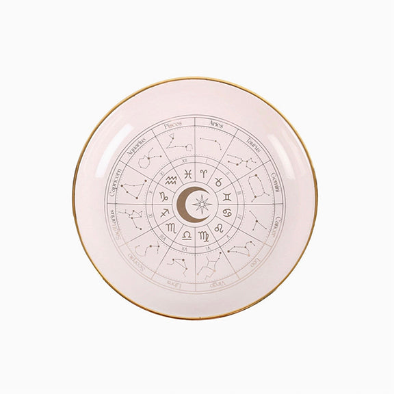 Off White Astrology Wheel Trinket Dish