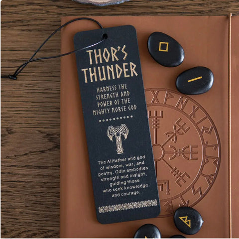 Viking Bookmark Wooden Thor's Thunder
