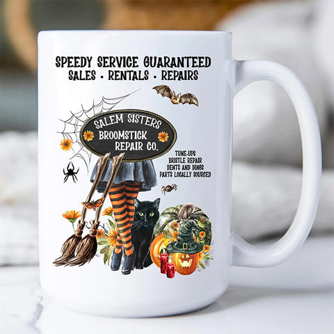 Mug Salem Sisters Broomsticks