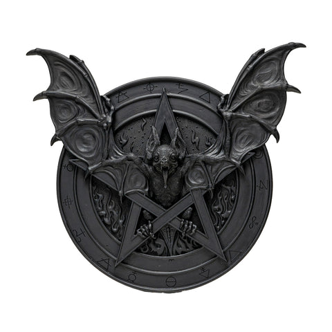 Plaque Black Bat