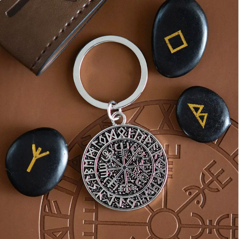 Keyring Pathfinder Vegvisir Viking