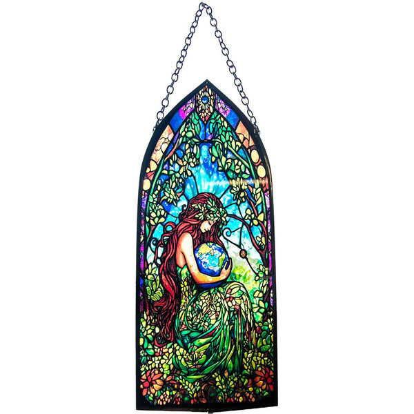 Glas Suncatcher Cathedral - Earth Goddess
