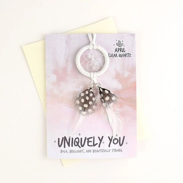 Birthstone April Greeting Card