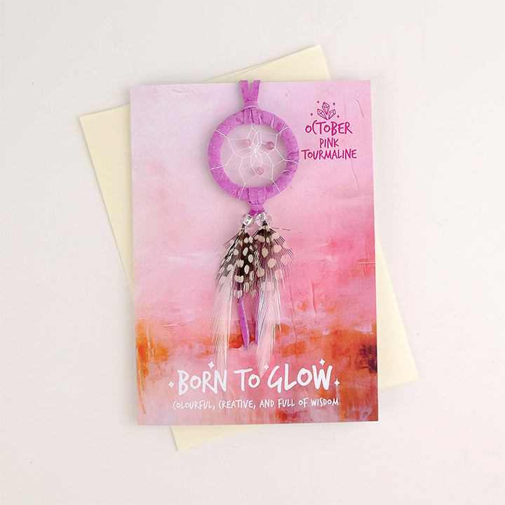 Birthstone October Greeting Card