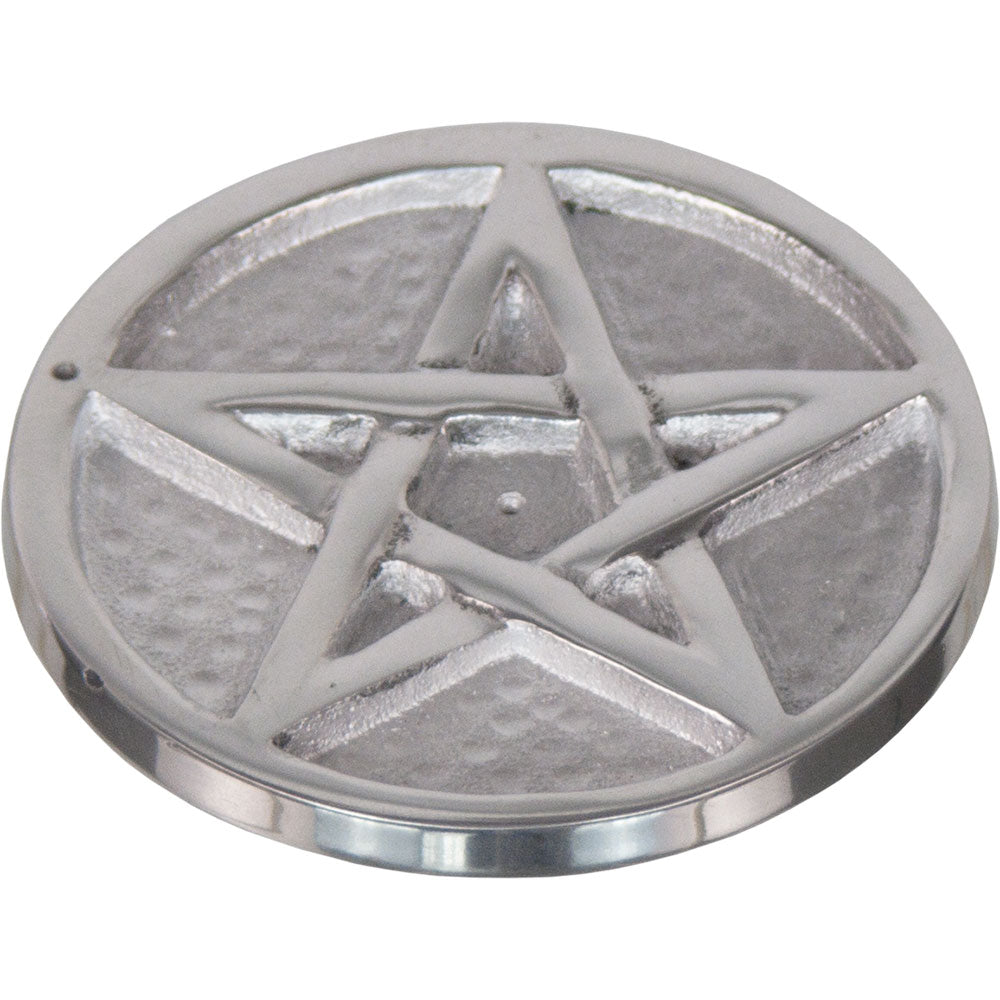 Metal Pentacle Incense Holder